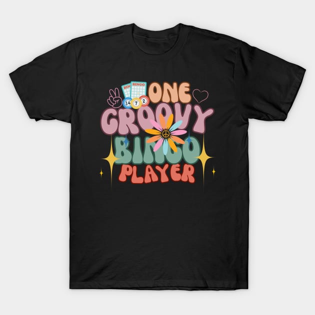 Groovy Bingo T-Shirt by T-Crafts